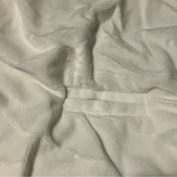 Carter’s Child of Mine White Fleece Hooded Sleep Sack 3-6 Months - Picture 5 of 8